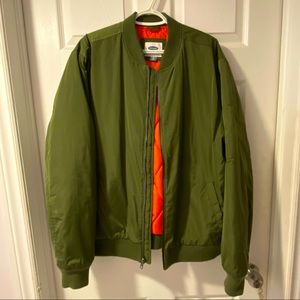 Green/orange bomber jacket (XL)